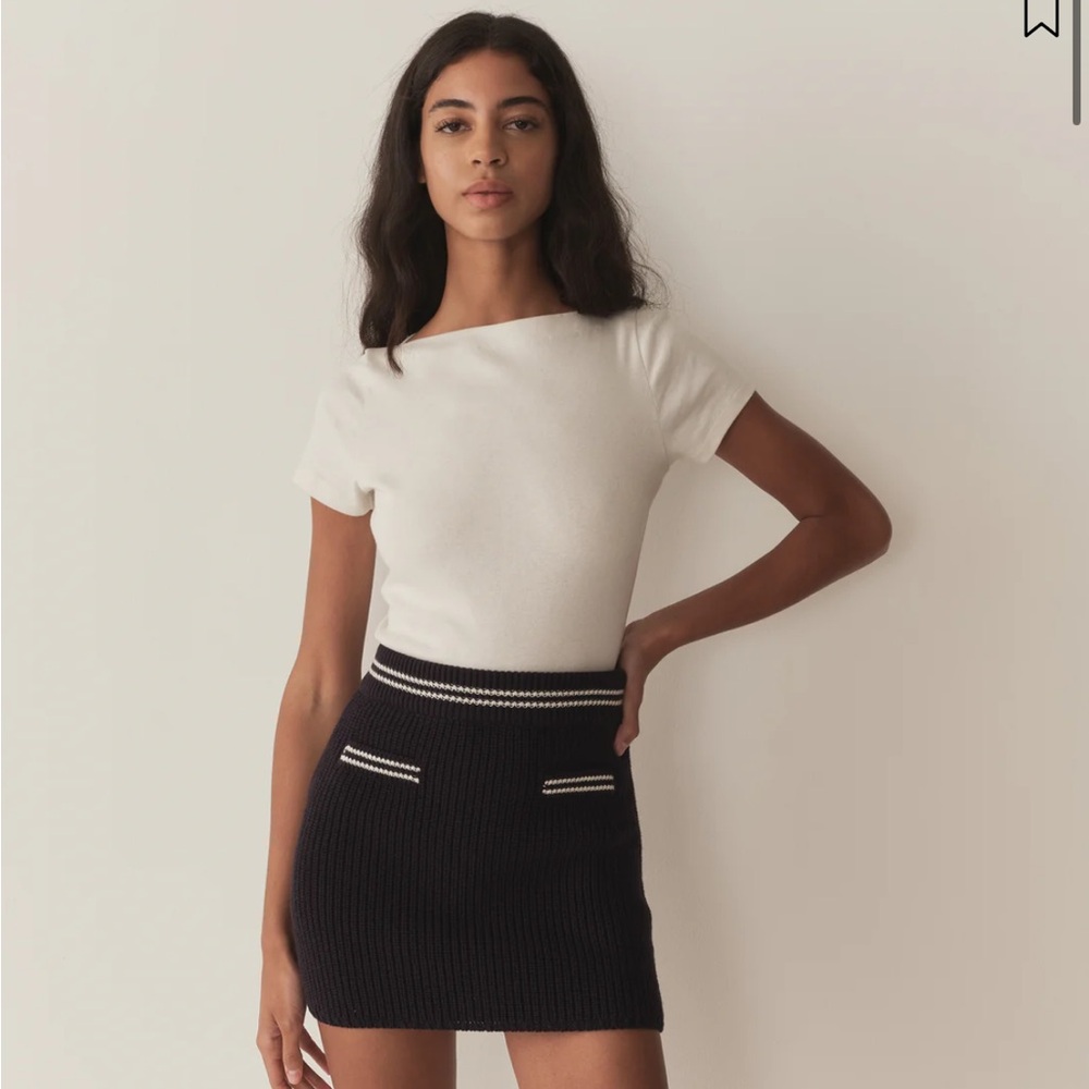 Doen Seymour Knit Skirt NEW NWT
